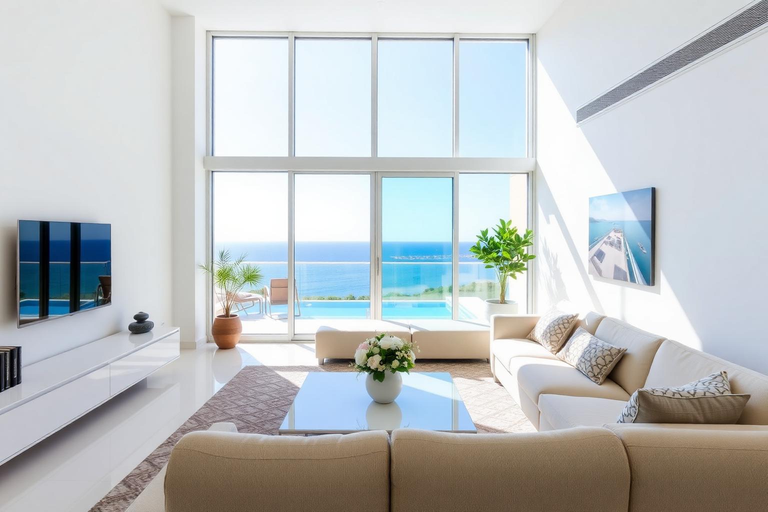 Apartamento turístico moderno con vistas al mar en la Costa del Sol